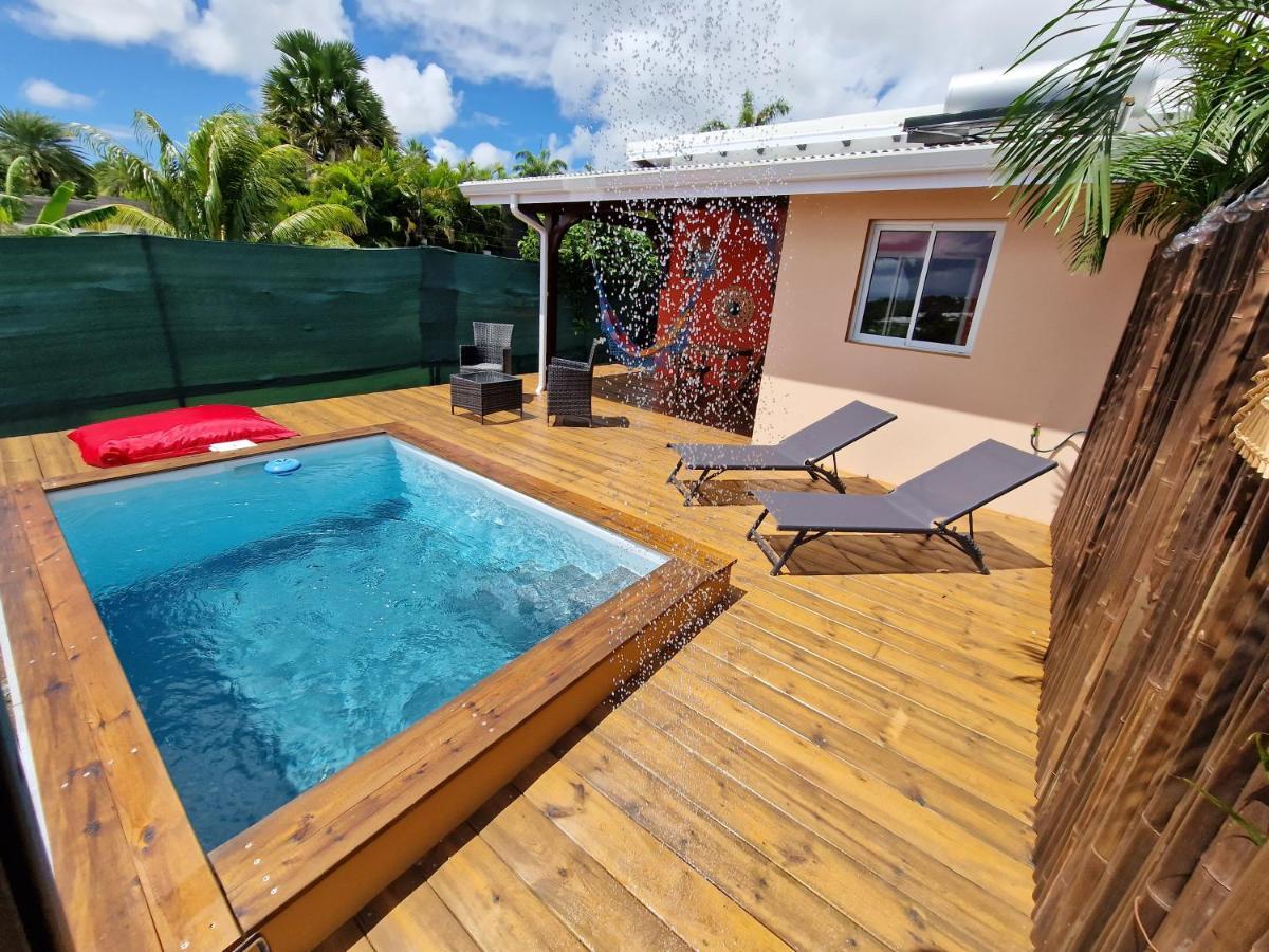 Le Jeipur Villa Vue Mer Piscine Privee Saint-Francois  Extérieur photo