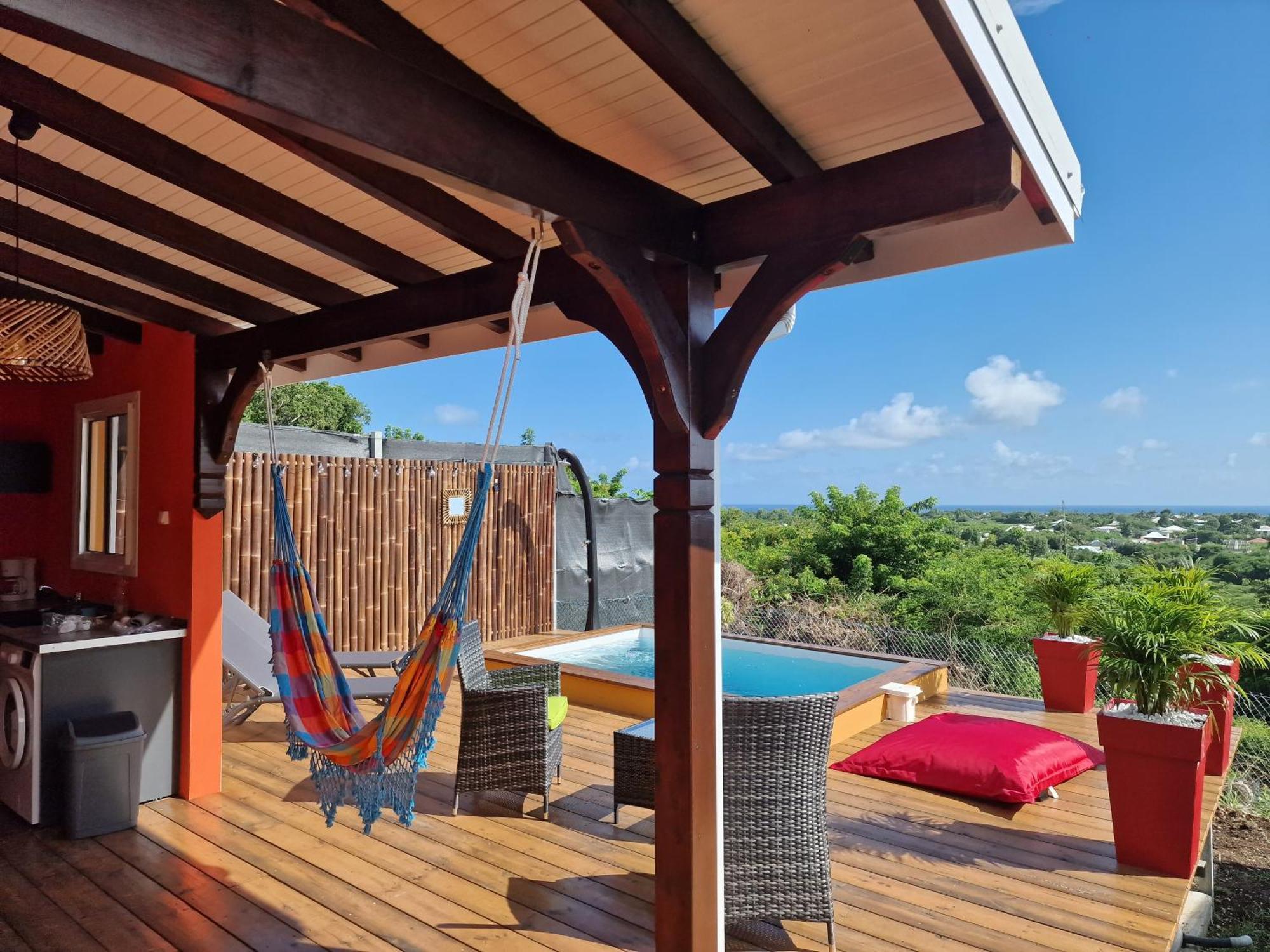 Le Jeipur Villa Vue Mer Piscine Privee Saint-Francois  Extérieur photo